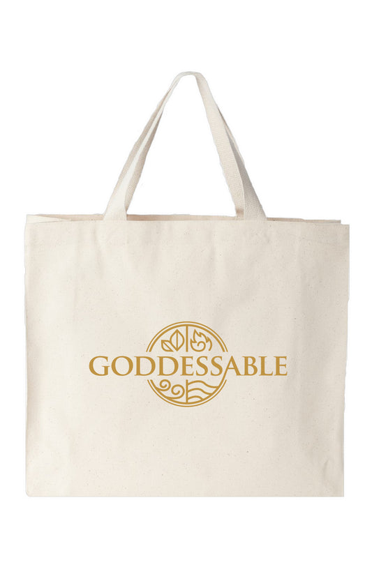 Goddessable Canvas Tote